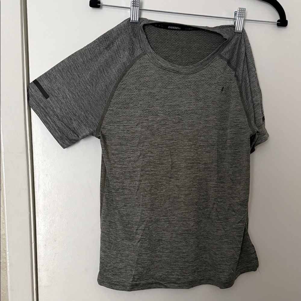 Russell Athletic Heather Gray Short Sleeve Tee
